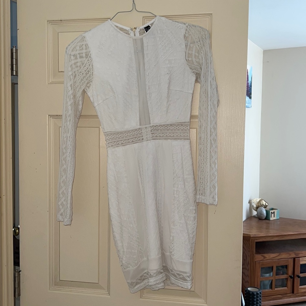 Sheer Windsor Dress